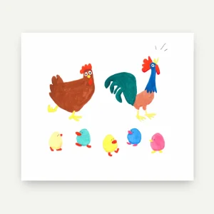 EL GALL I LA GALLINA gris