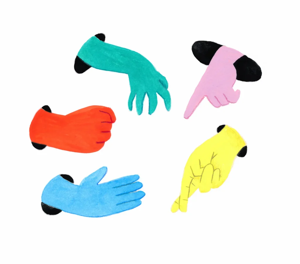 MANS DE COLORS-ORIGINAL