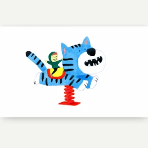 TIGRE BLAU gris